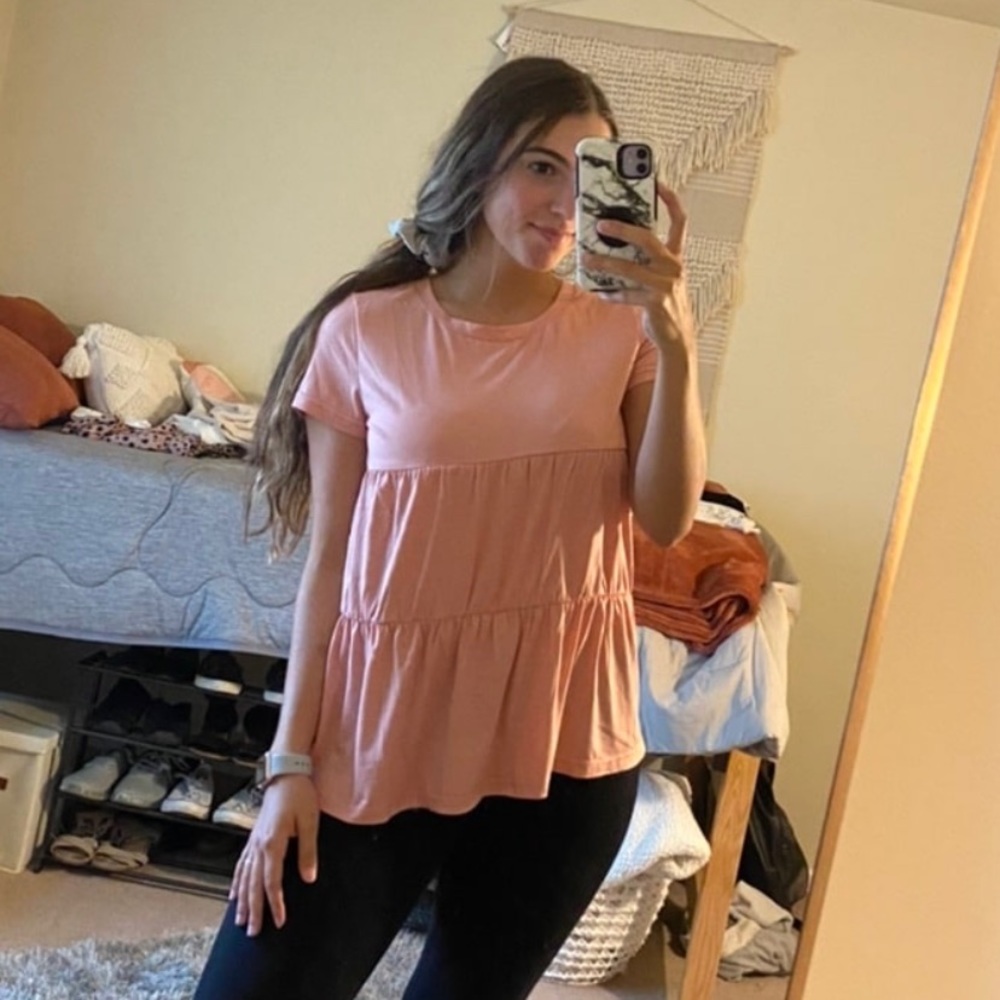 Pink shirt
